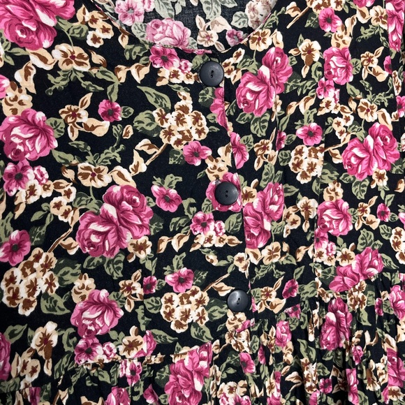 Vintage Ulterior Motives Floral Dress - Picture 2 of 7